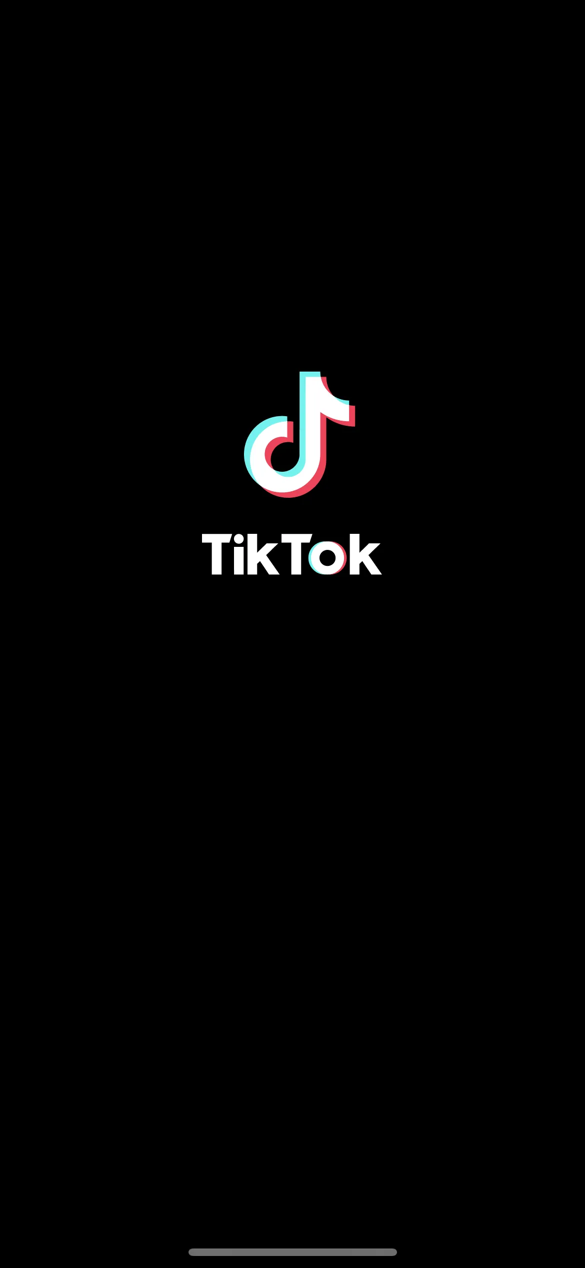 TikTok オンボーディング screen