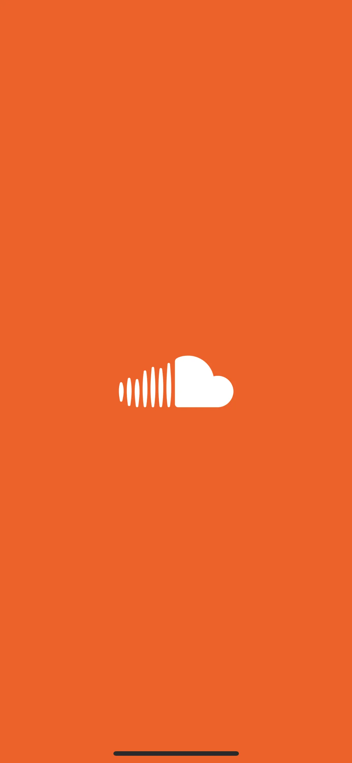 SoundCloud オンボーディング screen
