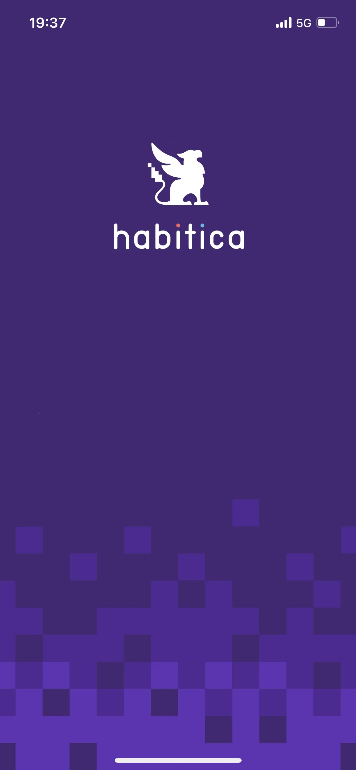 Habitica オンボーディング screen