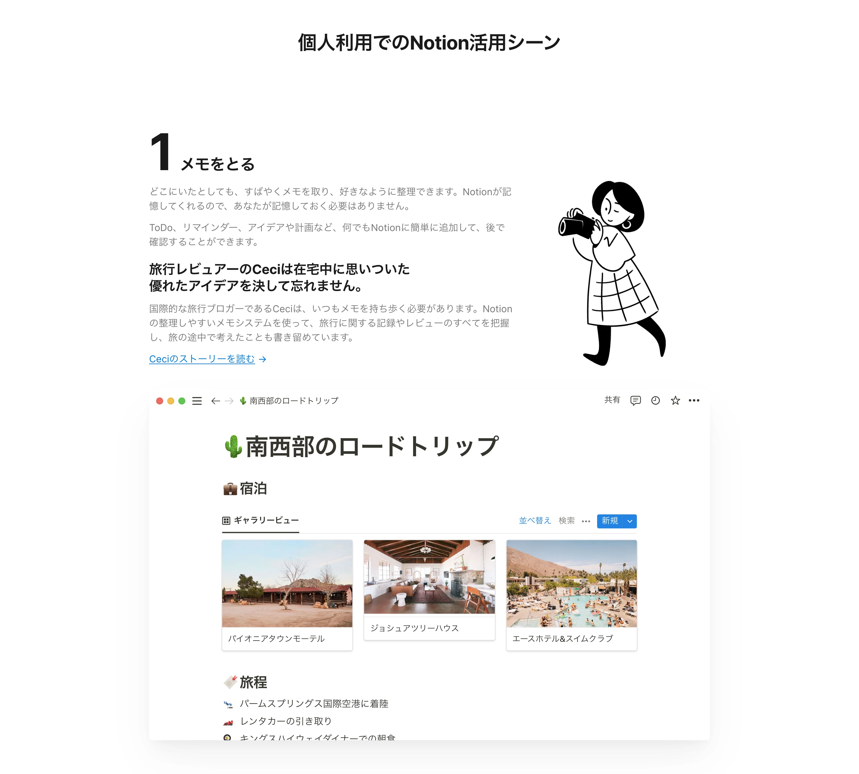 Notion screen