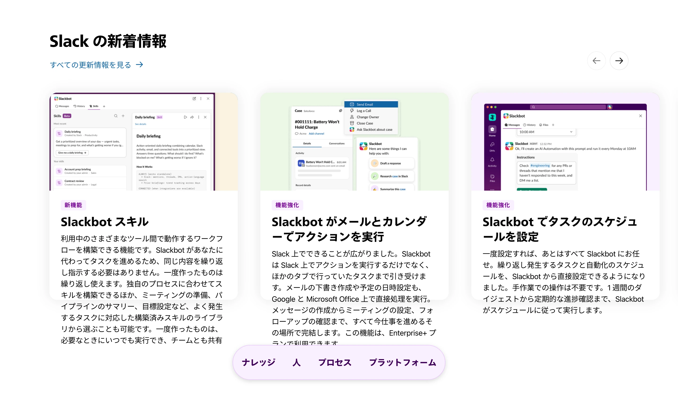 Slack screen