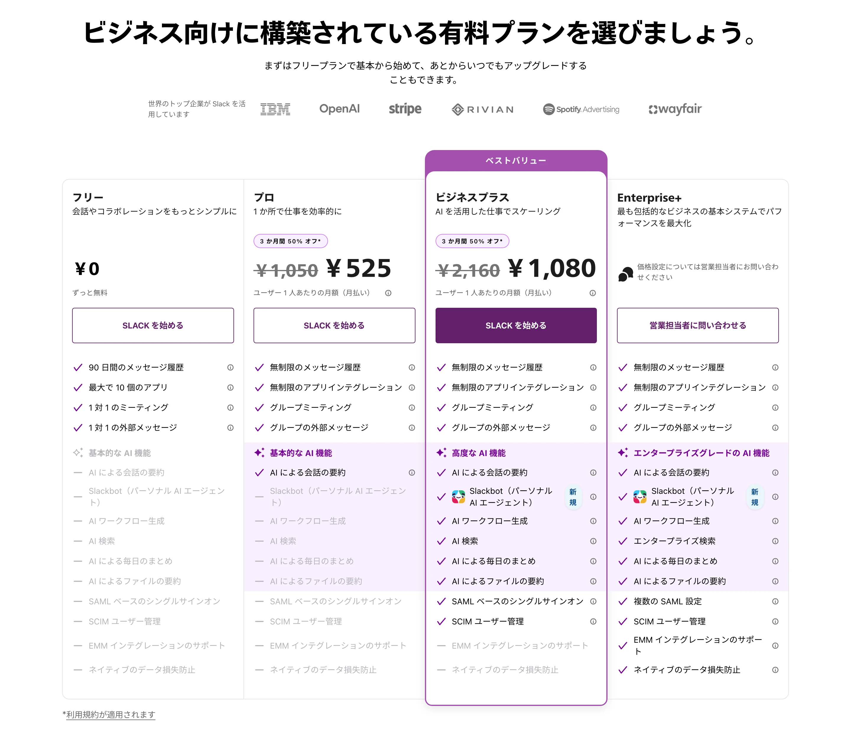 Slack screen