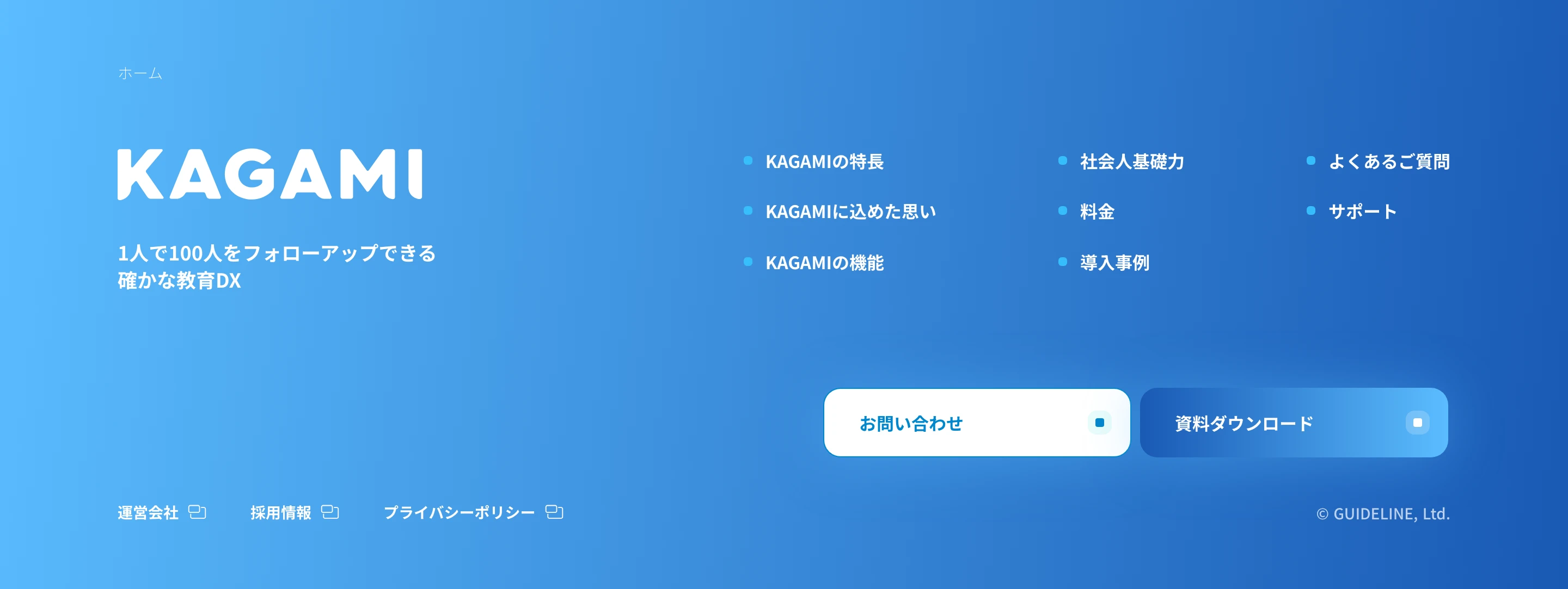 KAGAMI screen