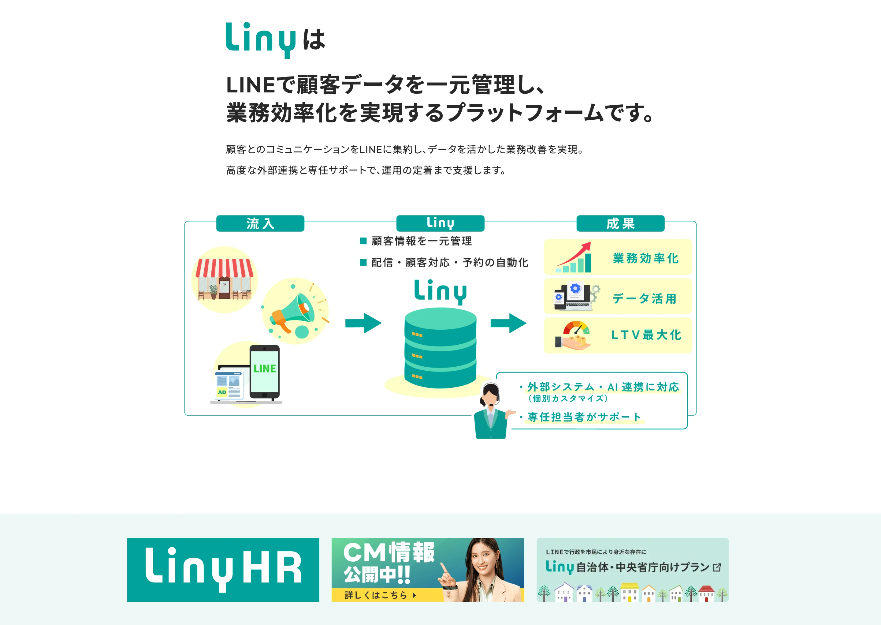 Liny screen