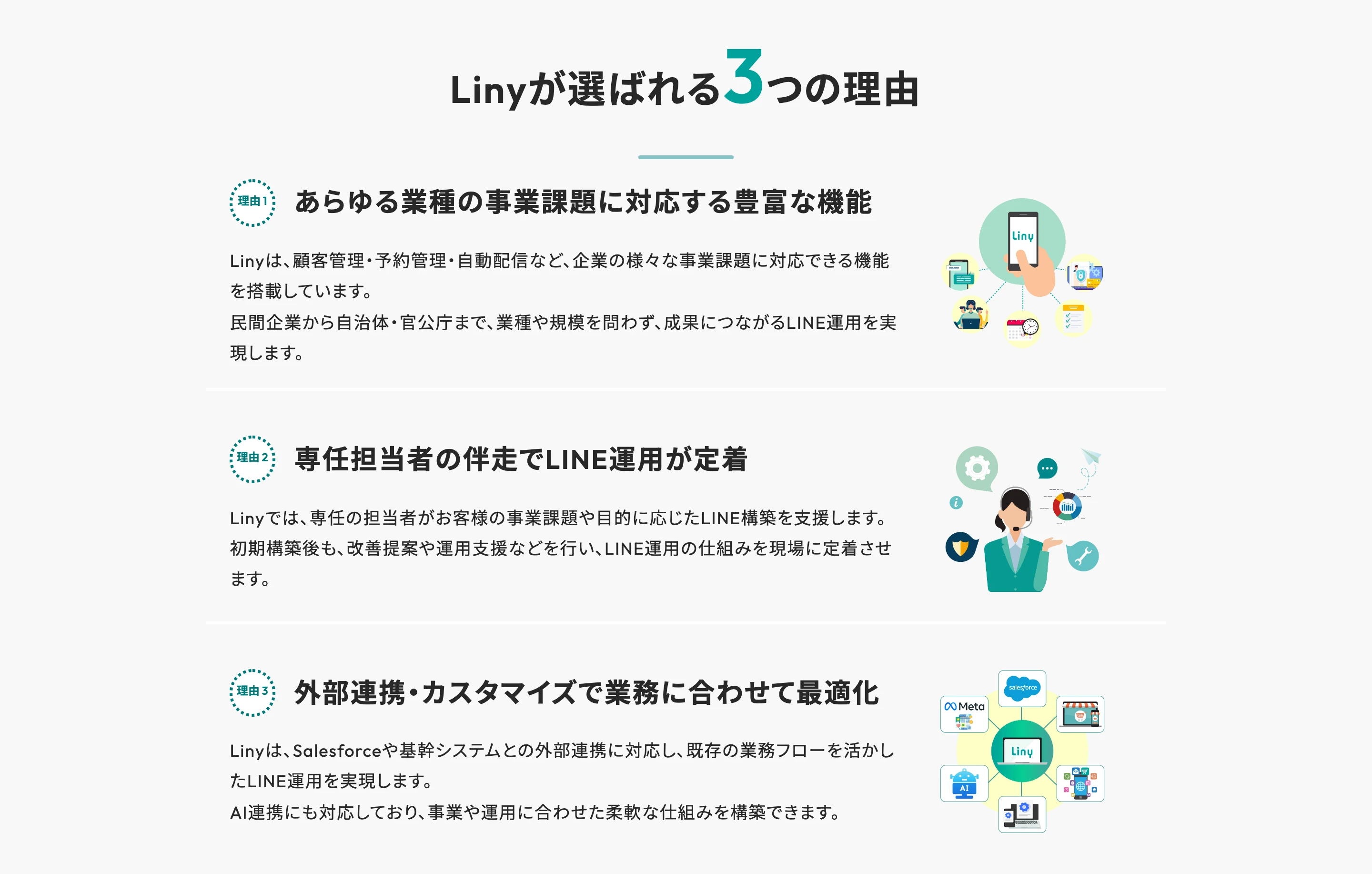 Liny screen