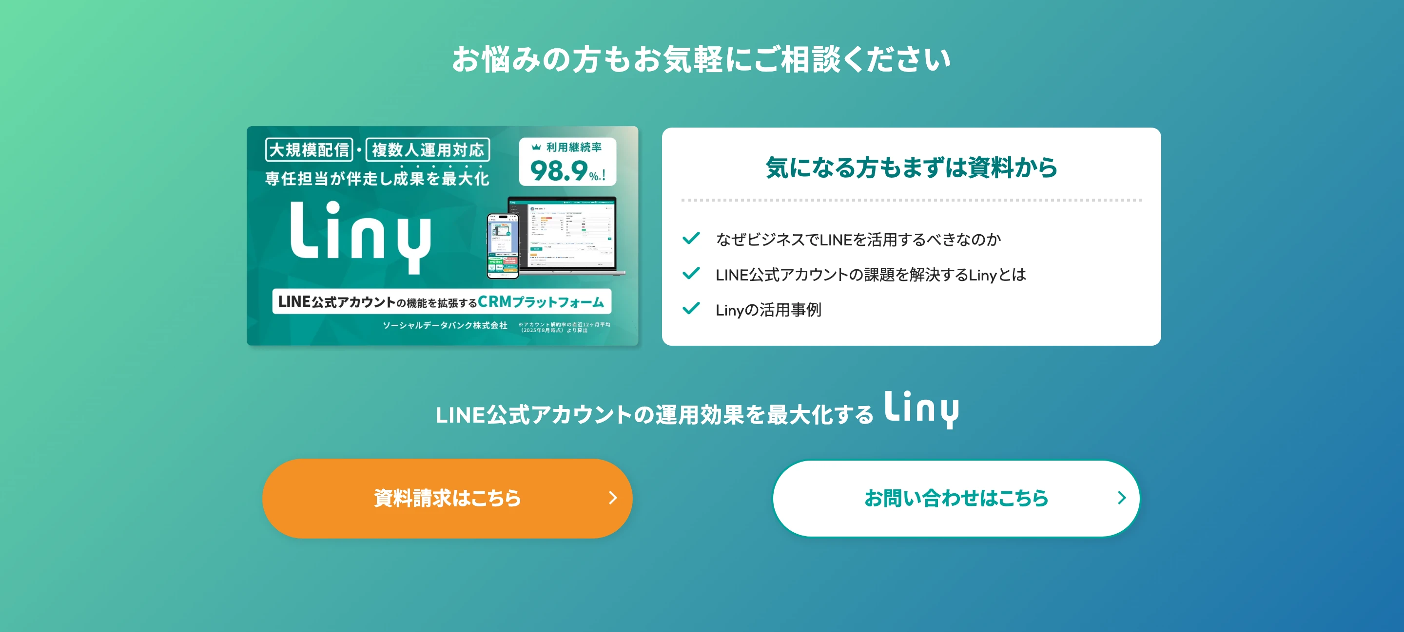 Liny screen