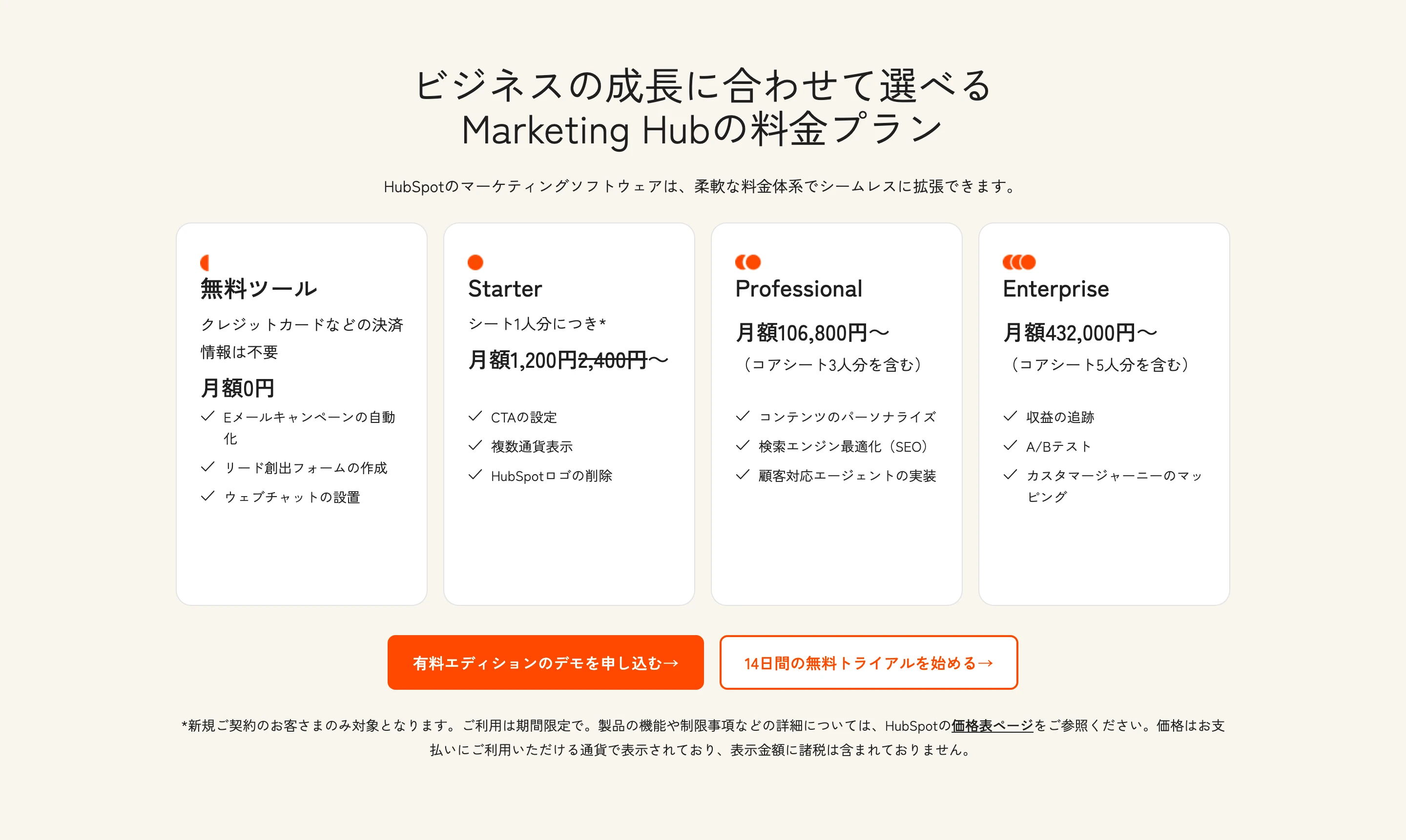 HubSpot screen