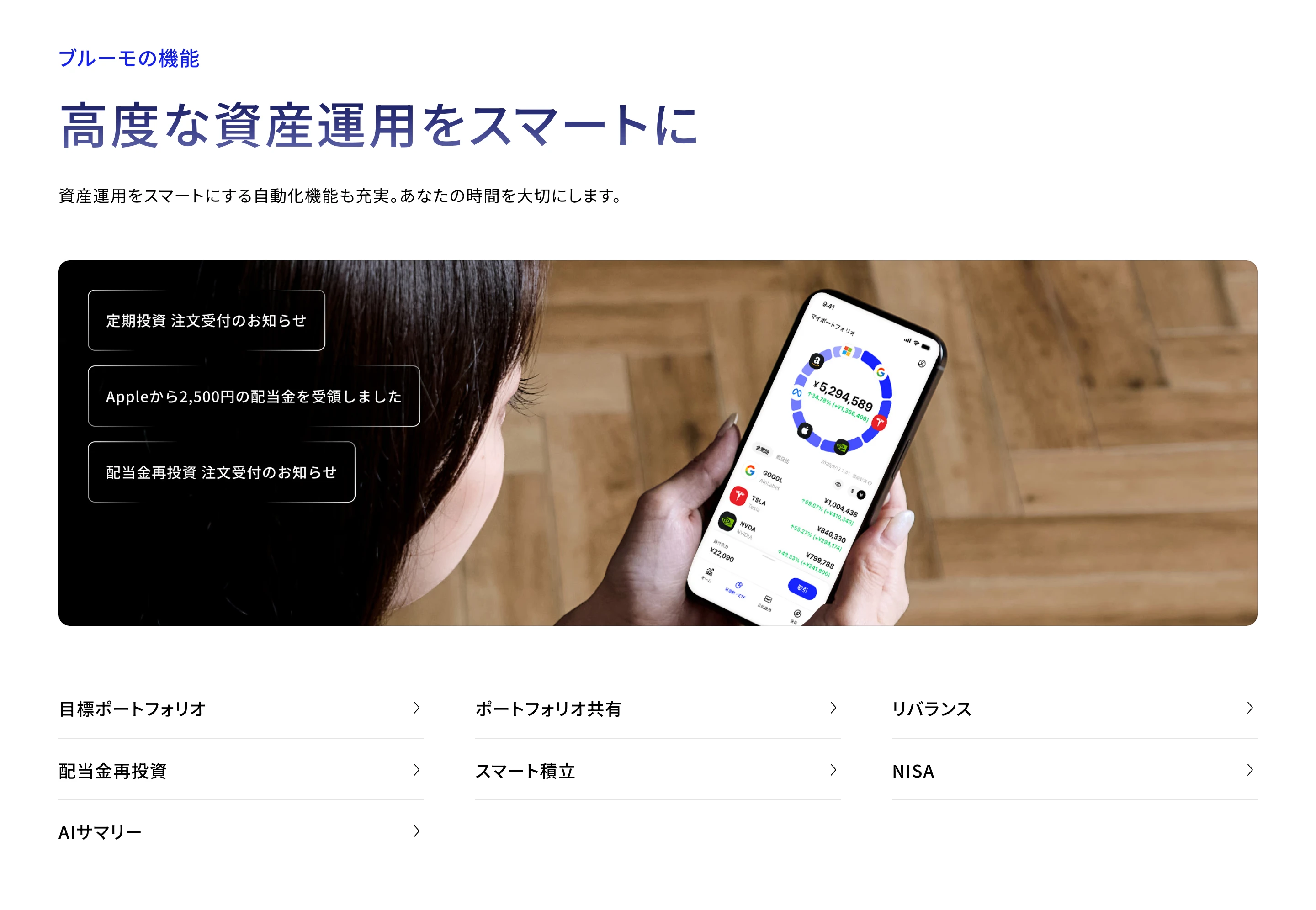Bloomo screen