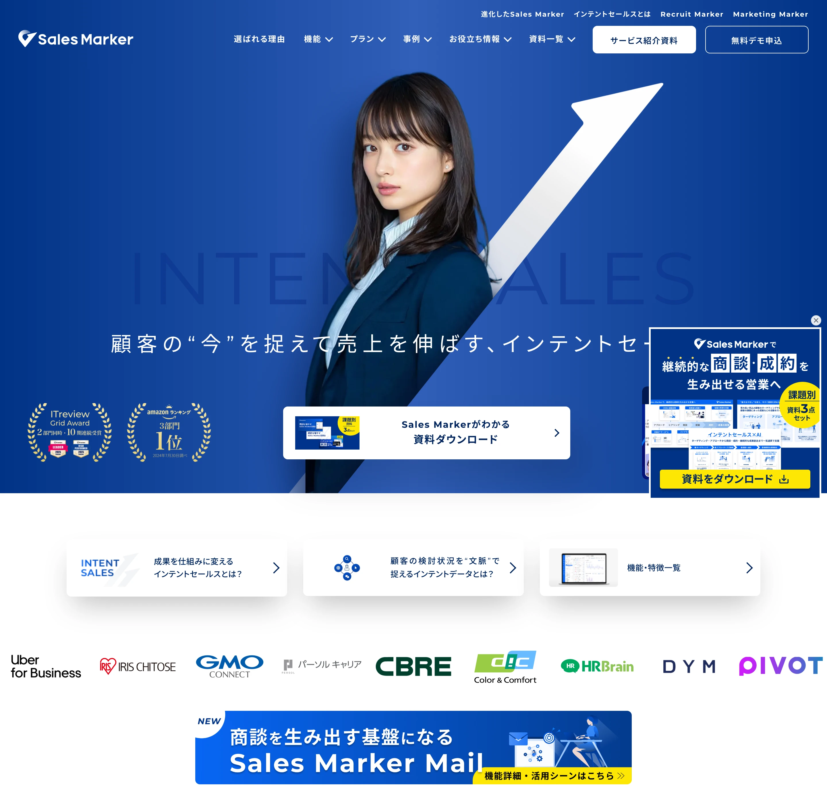 セールスマーカー screen