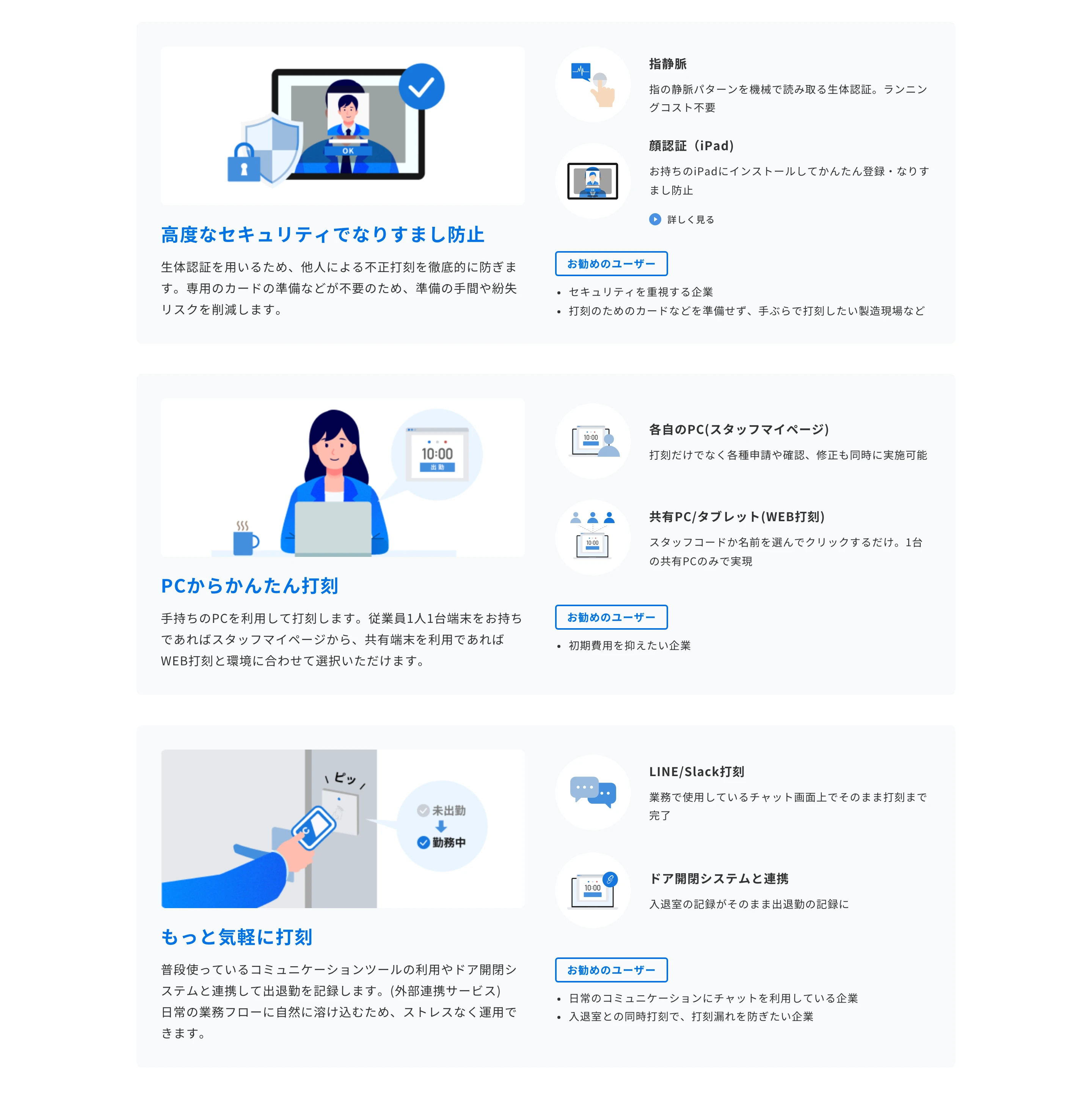 ジョブカン screen
