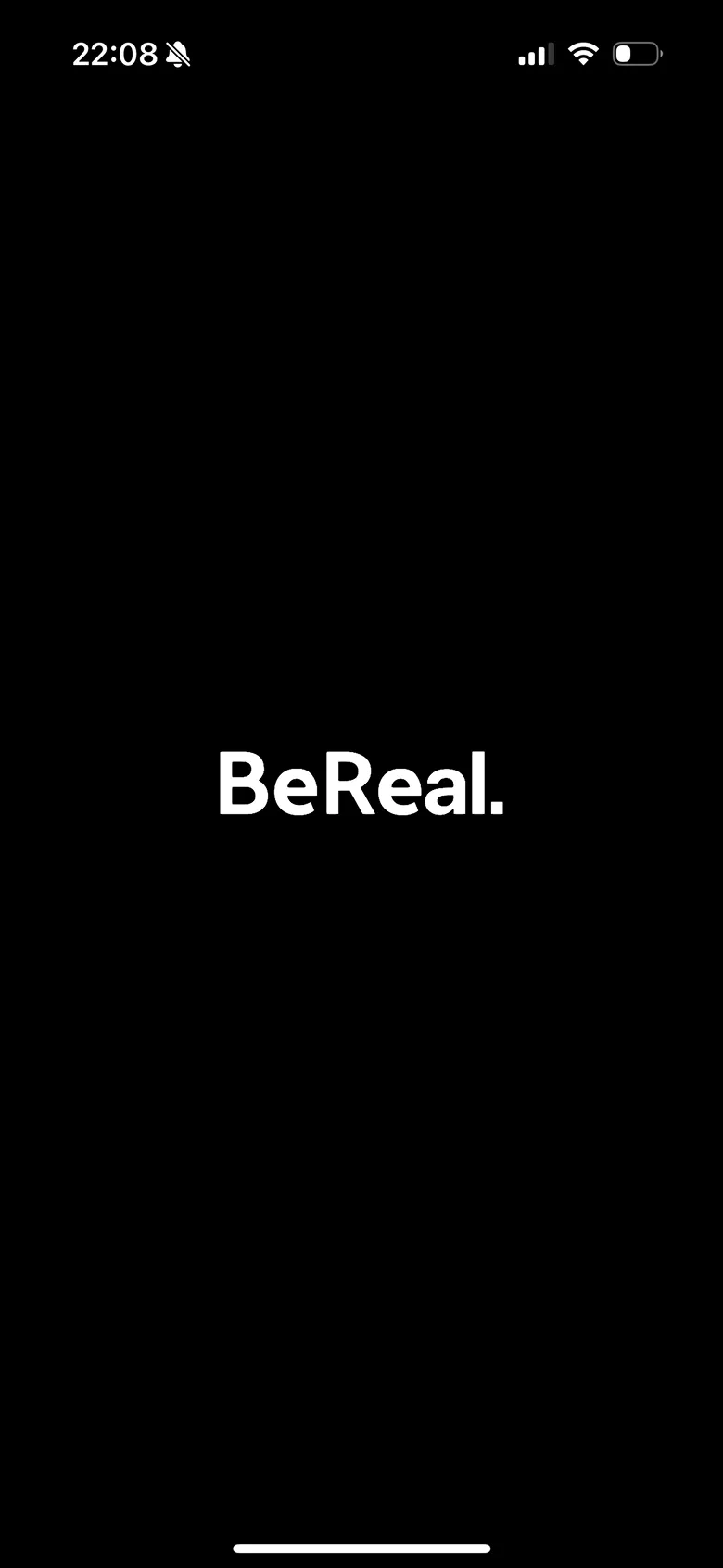 BeReal. screen