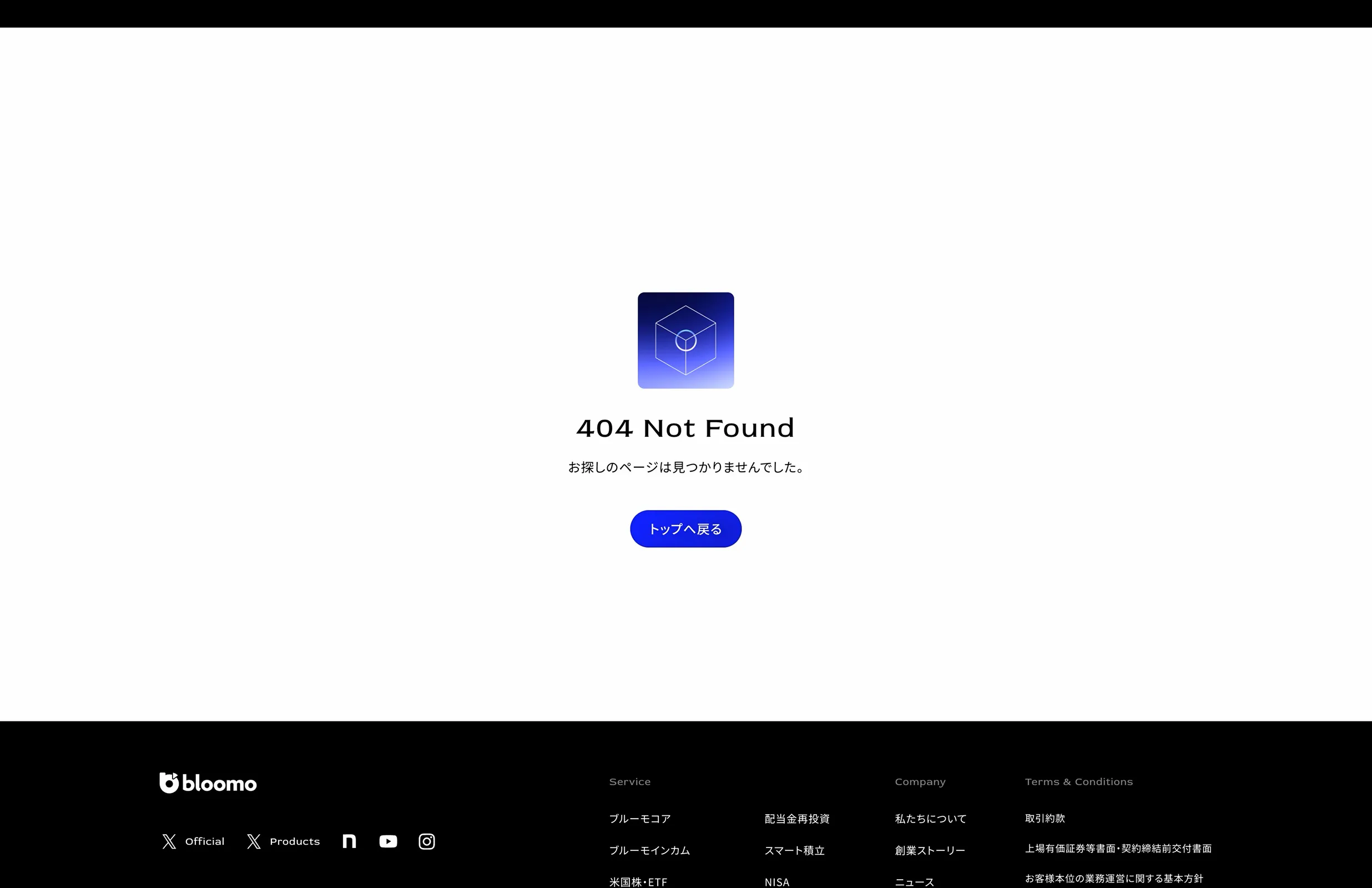 Bloomo screen