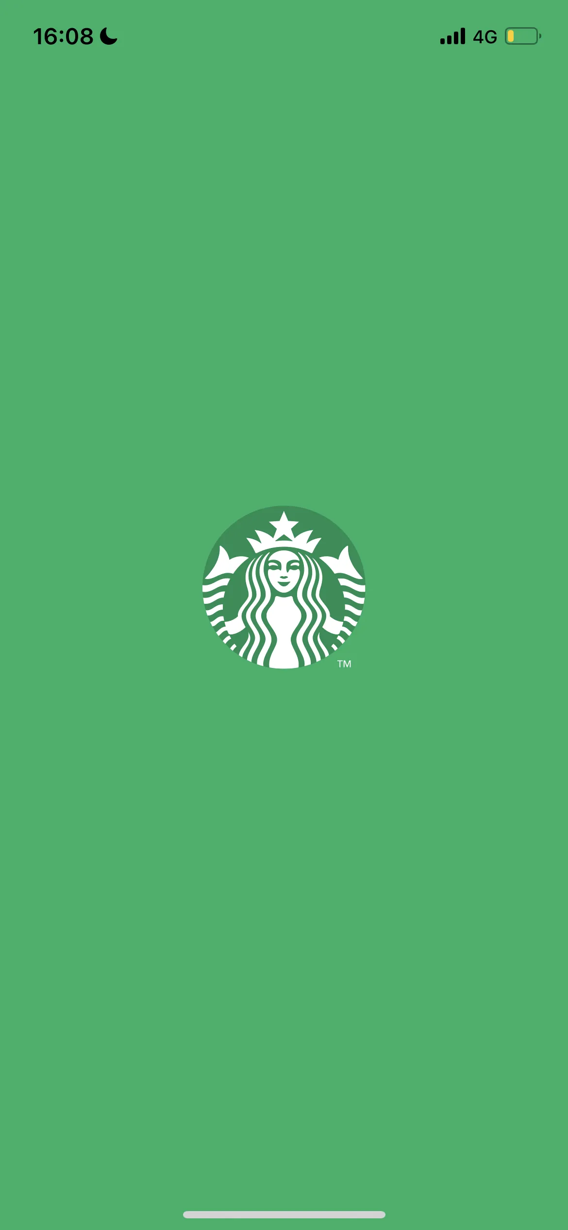Starbucks screen