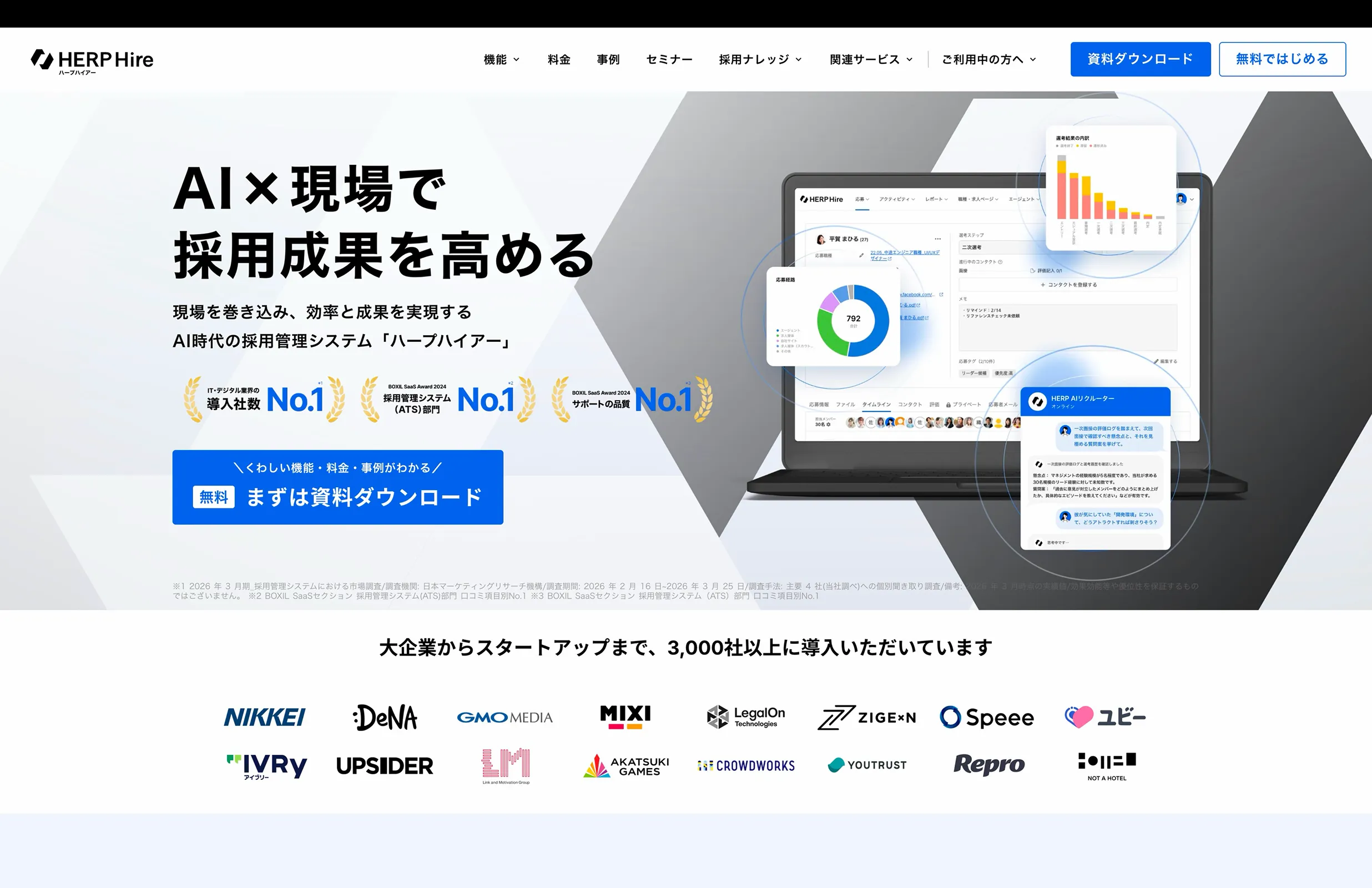 HERP Hire(ハープハイヤー) screen