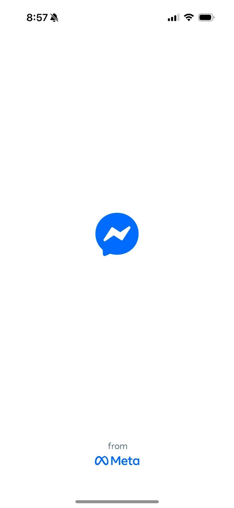Messenger screen