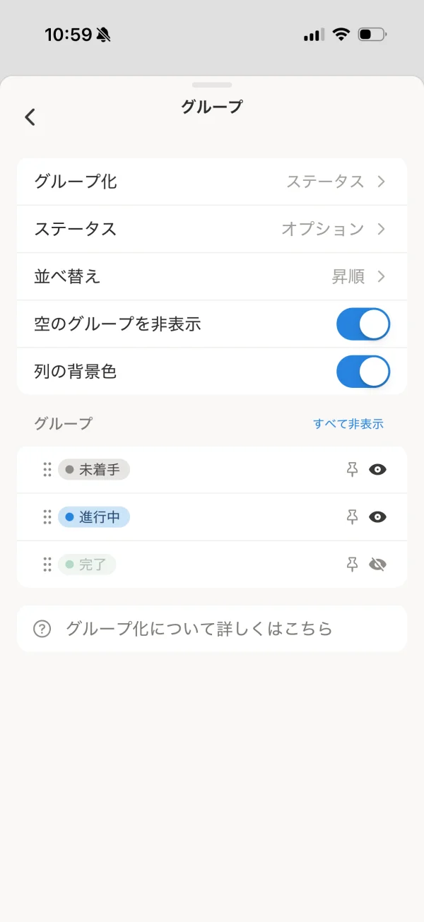 Notion screen