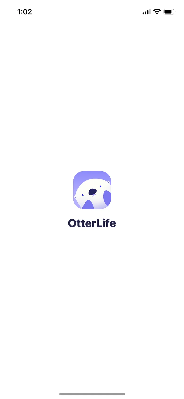 OtterLife screen
