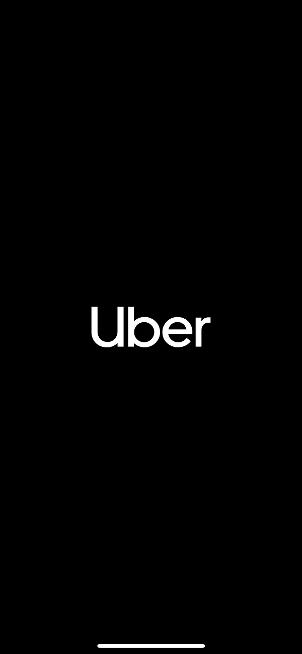 ウーバー Uber Taxi screen