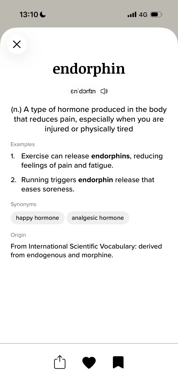 Vocabularyのツールバー(ボタングループ)画面